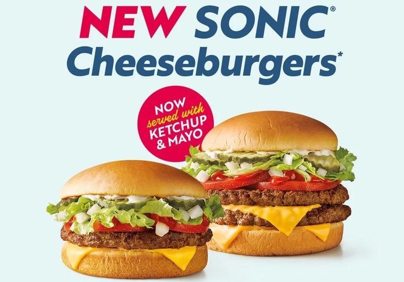 Sonic Cheeseburger Menu